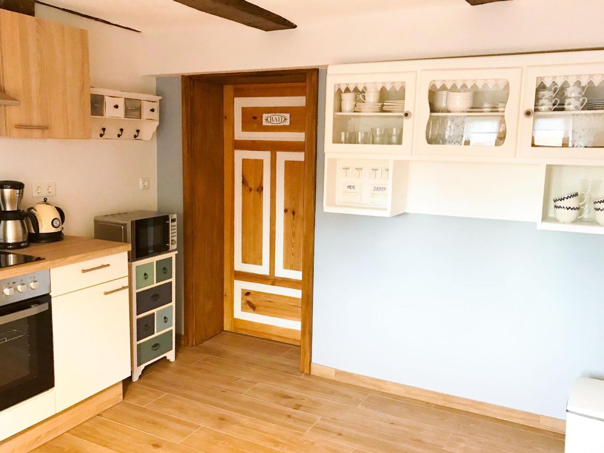 Appartement Fachwerktraum Im Hof à Alheim Extérieur photo